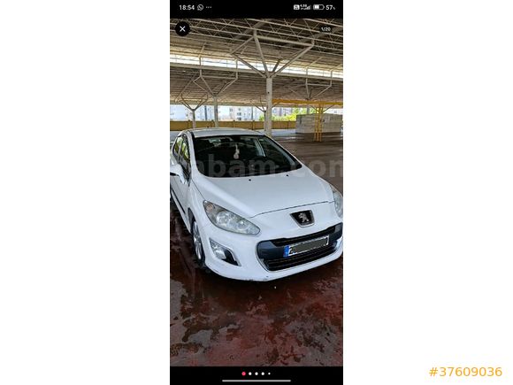 Sahibinden Peugeot 308 1.6 e-HDi Access 2012 Model