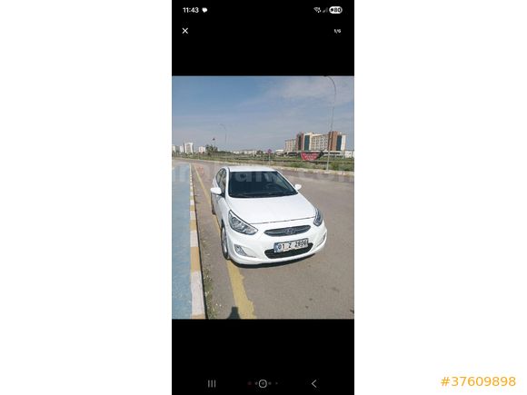 Sahibinden Hyundai Accent Blue 1.4 D-CVVT Mode Plus 2016 Model