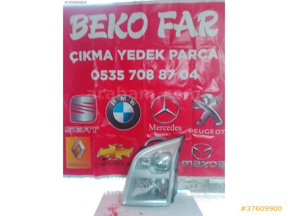 FORD TRANSİT SOL FAR