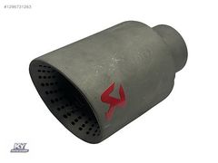 90 MM UNIVERSAL PASLANMAZ KROM TEK PARÇA TEK ÇIKIŞ EGZOZ UCU