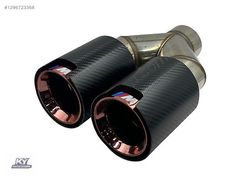 195 MM UNIVERSAL PASLANMAZ KROM SAĞ SOL ÇİFT ÇIKIŞ EGZOZ UCU