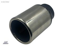 76 MM TEK ÇIKIŞ KROM EGZOZ UCU PASLANMAZ UNIVERSAL