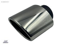100 MM UNIVERSAL PASLANMAZ KROM TEK ÇIKIŞ TEK PARÇA EGZOZ UCU