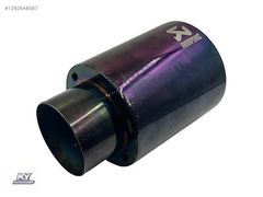 76 MM UNIVERSAL PASLANMAZ KROM TEK PARÇA TEK ÇIKIŞ EGZOZ UCU