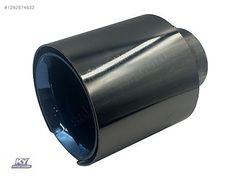 100 MM UNIVERSAL PASLANMAZ KROM TEK PARÇA TEK ÇIKIŞ EGZOZ UCU