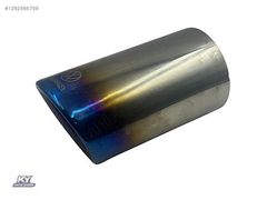 76 MM UNIVERSAL KROM PASLANMAZ TEK PARÇA TEK ÇIKIŞ EGZOZ UCU