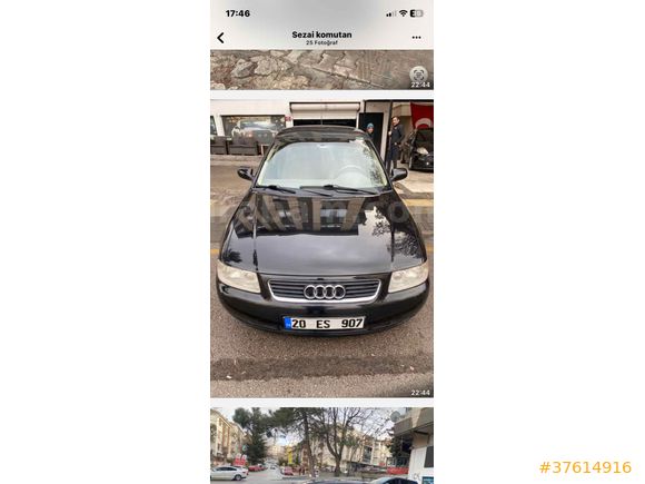 Sahibinden Audi A3 Sportback 1.6 Attraction 2002 Model 