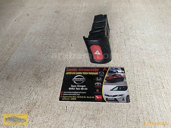 Nissan Vanette Dörtlü Flaşör Düğmesi