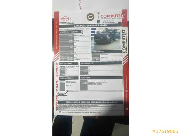 Sahibinden Hyundai i30 1.6 CRDi Elite Plus 2017 Model 