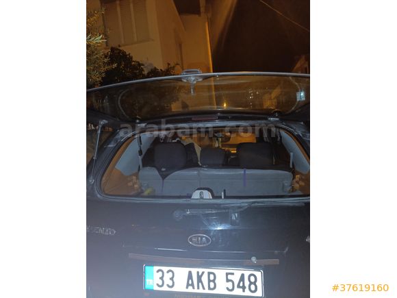 Sahibinden Kia Sorento 2.5 CRDi EX Premium 2005 Model  365.000 km Siyah 15 bin hasar kaydı var Air açıldığı için ağır hasar kayıtlı gözüküyor
