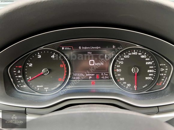 2017 AUDİ A4 190 HP ORJ 165.BİN KM'DE HATASIZ MATRİX FAR