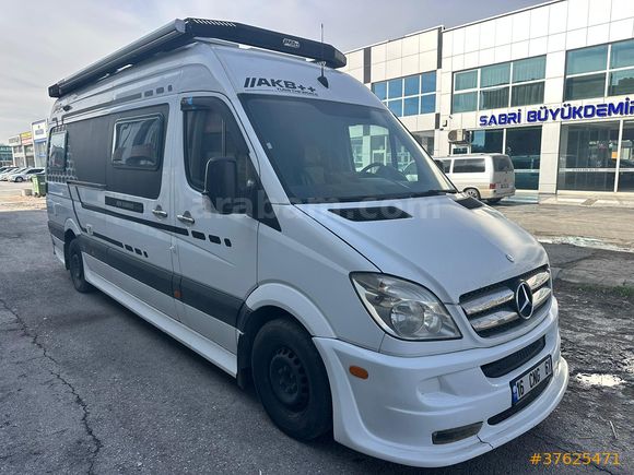 Hatasız Mercedes Sprinter Motokaravan – Full Donanımlı, Hazır Kampa