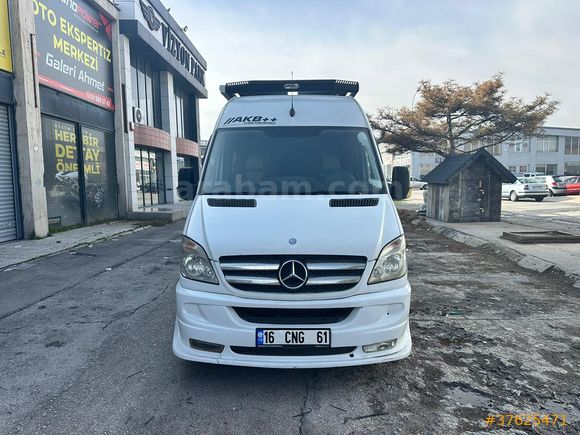 Hatasız Mercedes Sprinter Motokaravan – Full Donanımlı, Hazır Kampa