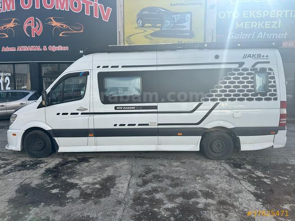 Hatasız Mercedes Sprinter Motokaravan – Full Donanımlı, Hazır Kampa