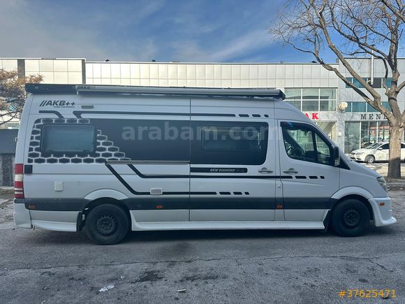 Hatasız Mercedes Sprinter Motokaravan – Full Donanımlı, Hazır Kampa