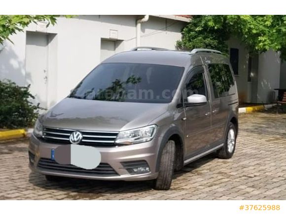 Sahibinden Volkswagen Caddy 2.0 TDI Alltrack 2017 Model  133.000 km Sarı