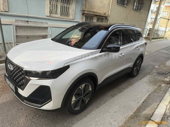 Sahibinden Chery Tiggo 7 Pro Max Exceptional 2025 Model  6.001 km Beyaz