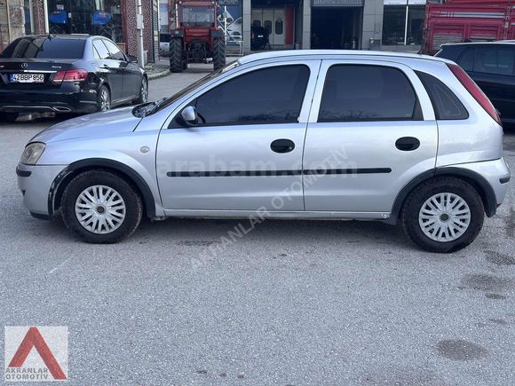 AKRANLAR'DAN 2005 MODEL OPEL CORSA 1.2 T.PORT ENJOY KM'196.620'