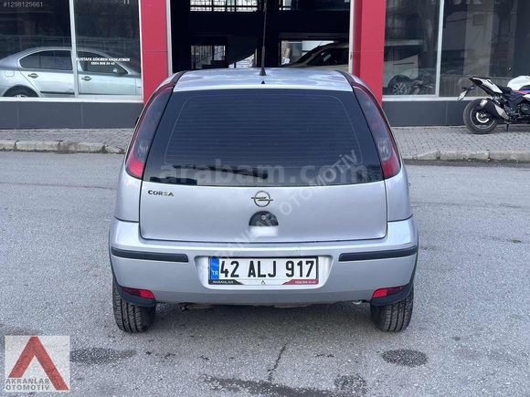 AKRANLAR'DAN 2005 MODEL OPEL CORSA 1.2 T.PORT ENJOY KM'196.620'