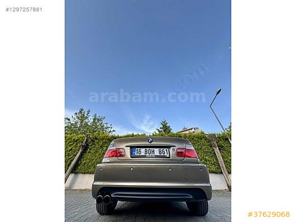 ES&AS MOTORSDAN TRDE TEK ÖZEL ÜRETM KOSİFLER ÇIKIŞLI SINIF E46Cİ