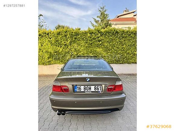 ES&AS MOTORSDAN TRDE TEK ÖZEL ÜRETM KOSİFLER ÇIKIŞLI SINIF E46Cİ