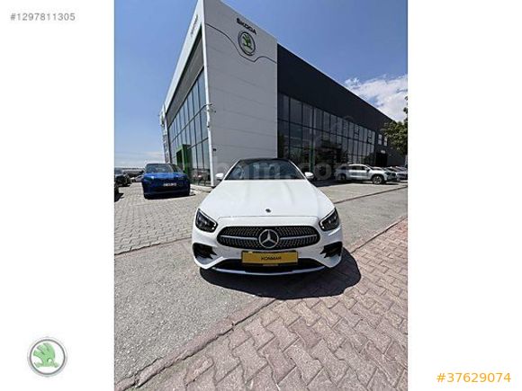 SKODA KONMAR'DAN 2022 MERCEDES E300 D COUPE 265 PS.