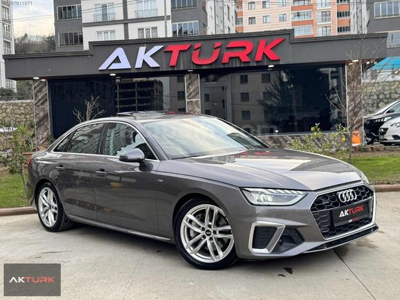 2021 AUDİ A4 45TFSI QUATTRO S-LİNE 265HP-90"KM-Y.SERVİS-BOYASIZ