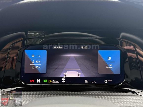 2022 BOYASIZ GOLF^R DERİ KOLTUK,SOĞUTMA,ACC,BLACK PACK,SUNROOF