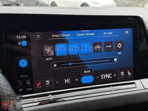 2022 BOYASIZ GOLF^R DERİ KOLTUK,SOĞUTMA,ACC,BLACK PACK,SUNROOF