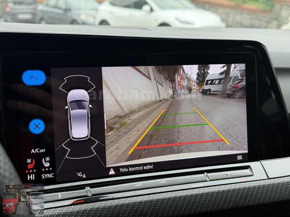 2022 BOYASIZ GOLF^R DERİ KOLTUK,SOĞUTMA,ACC,BLACK PACK,SUNROOF
