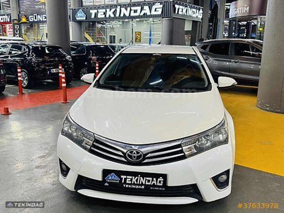 TEKİNDAĞ'dan SENETLİ SATIŞLAR 2014 COROLLA DİZEL OTOMOTİK