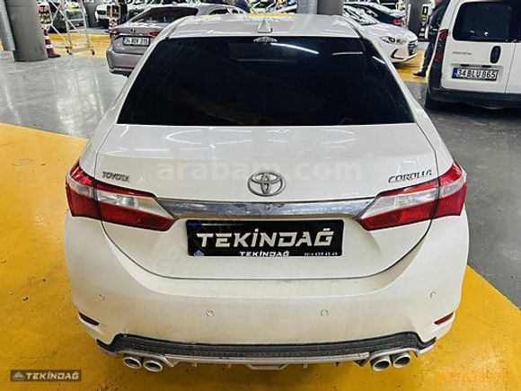 TEKİNDAĞ'dan SENETLİ SATIŞLAR 2014 COROLLA DİZEL OTOMOTİK