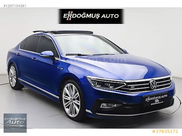 2021 ÇIKIŞLI VW PASSAT ORJ. R-LINE YENİ LOGO D. ISITMA HATASIZ