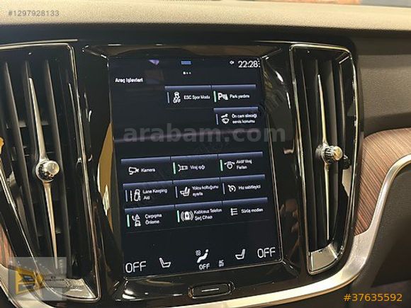 ES AUTO 2022 VOLVO S60 2.0 B5 PLUS BRİGHT AWD CAM TAVAN HATASIZ