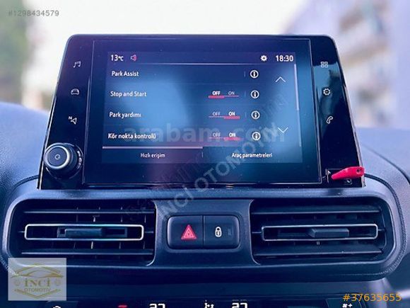 İNCİ OTOMOTİV 2023 Opel Combo 1.5 D Ultimate, Cam tavan Hatasız
