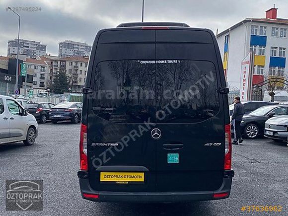 ÖZTOPRAK-2024 SPRİNTER 417CDI E.UZUN SİYAH ALMAN-4.75 VADE