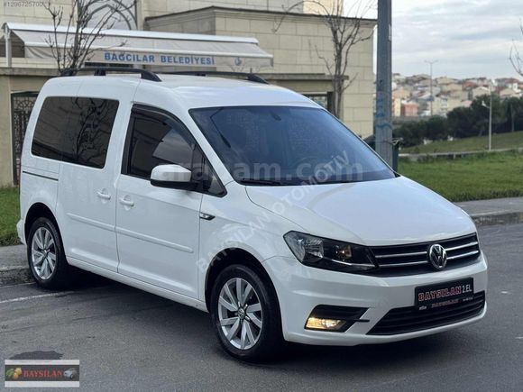 2017 MODEL CADDY 210 BİN KM DEĞİŞENSİZ COMFORTLİNE GÖRÜNÜMLÜ