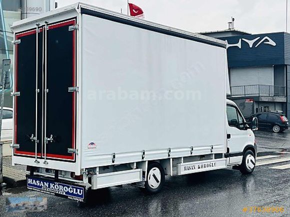 HASAN KÖROĞLU OTO DAN 2005 RENO MASTER 4.80CM SIFIR TENTELİ KASA
