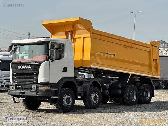 NEŞELİ'DEN *K.K.18 AY TAKSİT* 2015 SCANIA G 400 MANUEL+AC+HARDOX