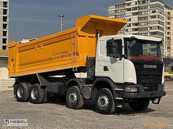 NEŞELİ'DEN *K.K.18 AY TAKSİT* 2015 SCANIA G 400 MANUEL+AC+HARDOX