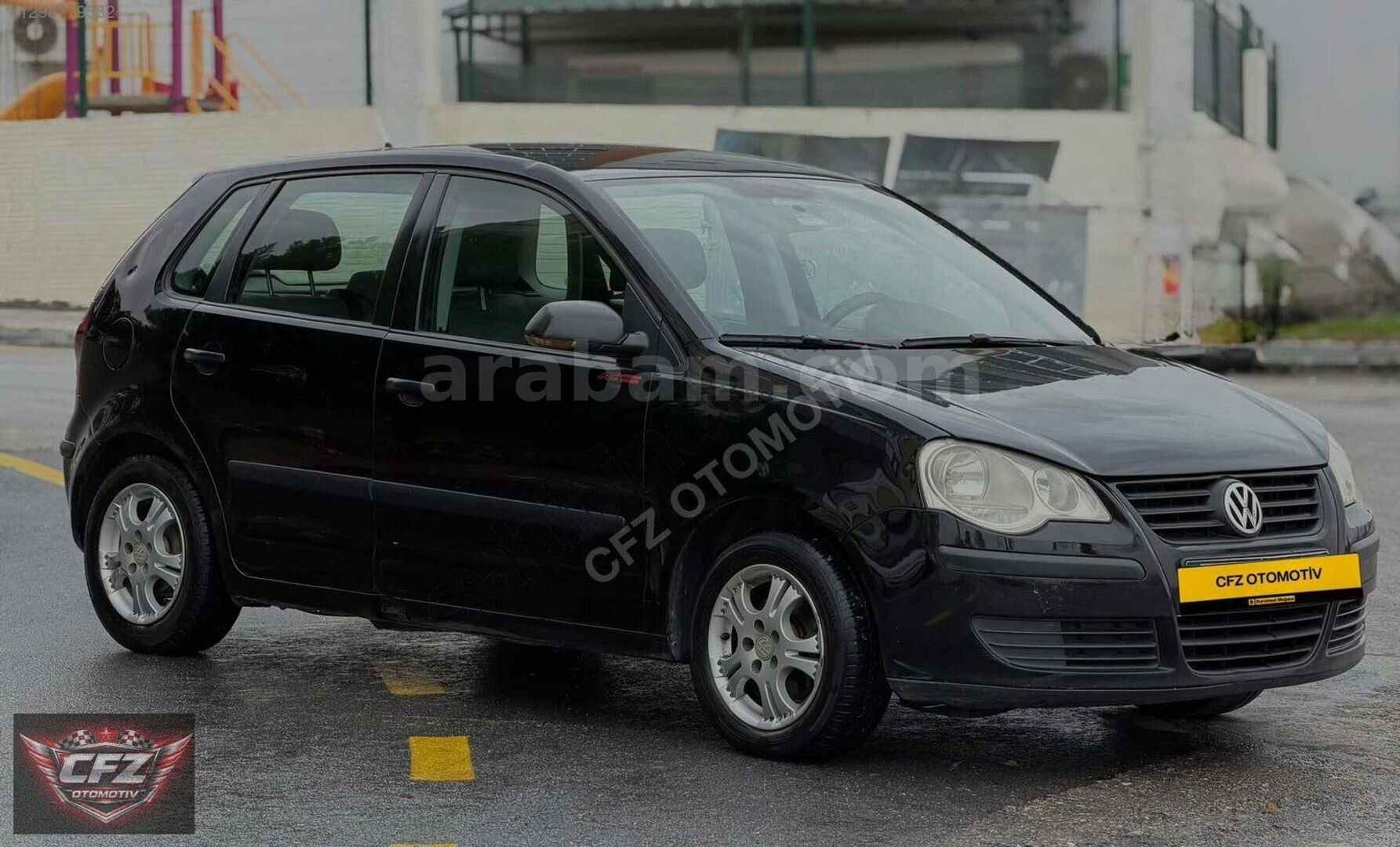 Galeriden Volkswagen Polo 1.4 Trendline 2009 Model Mersin 221.500 km Siyah 5