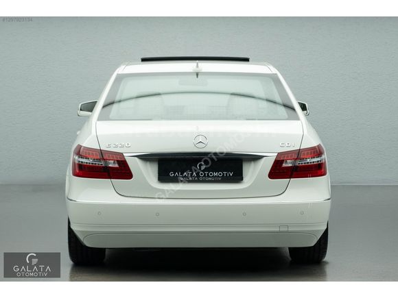 'GALATA' 2011 MERCEDES-BENZ E220 CDI START - 8.970 KM - HATASIZ