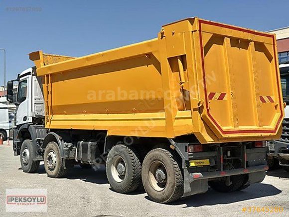 2016 - MERCEDES AROCS 4145- MANUEL-ÇİFTÇEKER-HARDOX