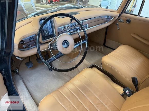 1963 MERCEDES BENZ 220S W111 KOLDAN MANUEL VİTES