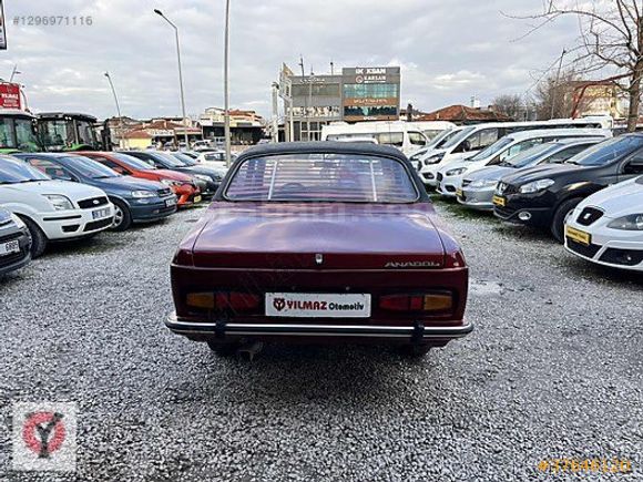 1975 ANADOL KOMPLE RESTORE MEKANİK / KOZMETİK KUSURSUZ