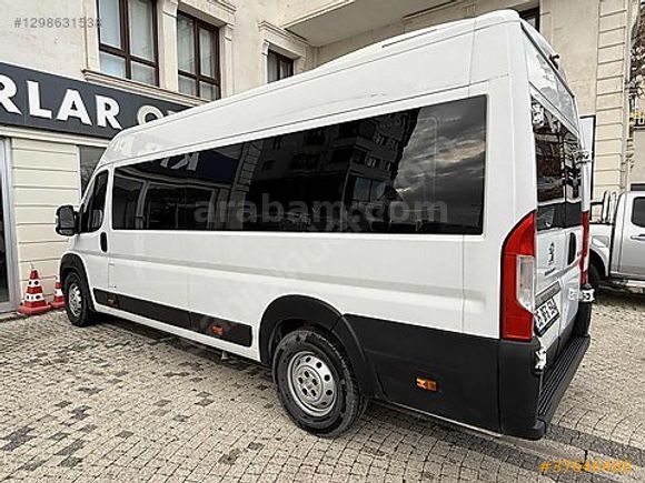 BOYASIZ 2022 MODEL PEUGEOT BOXER 16+1 YILKAR KLİMALI 213.000 KM