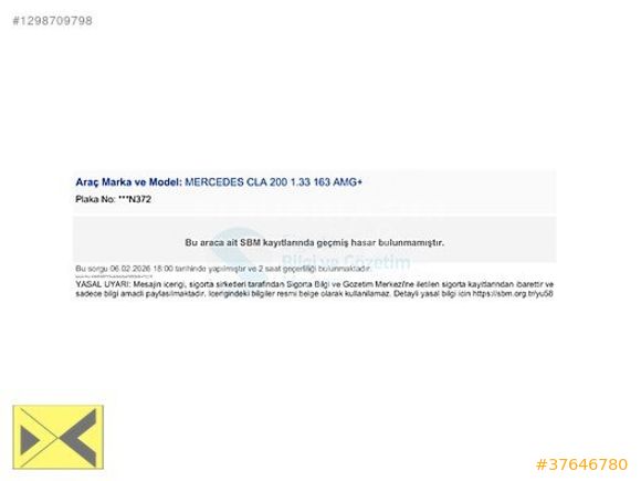 DEZCAR'dan 2023 model CLA 200 AMG+ BURMESTER SES SİSTEMLİ