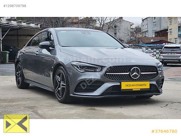 DEZCAR'dan 2023 model CLA 200 AMG+ BURMESTER SES SİSTEMLİ