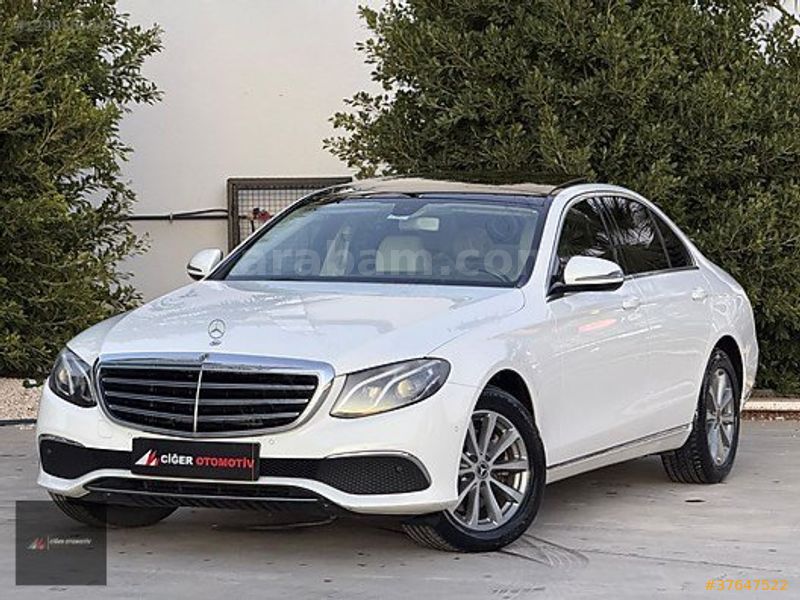 BOYASIZ 2018 MERCEDES-BENZ E 220 D EXCLUSİVE 9G-TRONİC BAYİİ ÇIK
