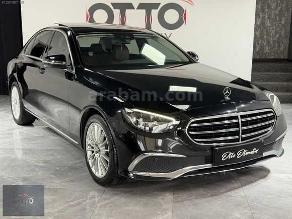 2021 ÇKŞ MERCEDES E200d EXCLUSIVE COMMAND NAVİ BURMESTER HATASIZ